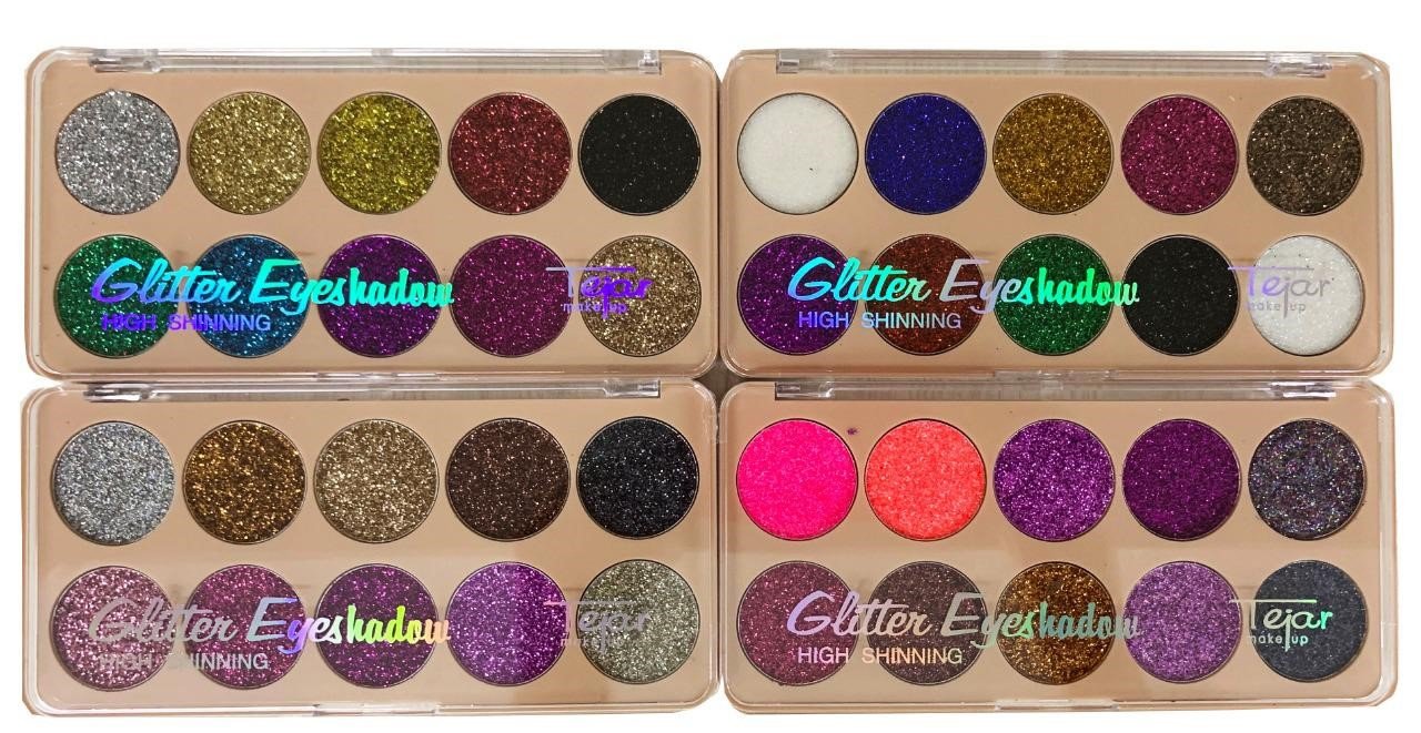 Sombras con Glitter
